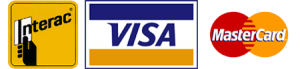 Interac - Visa - Mastercard