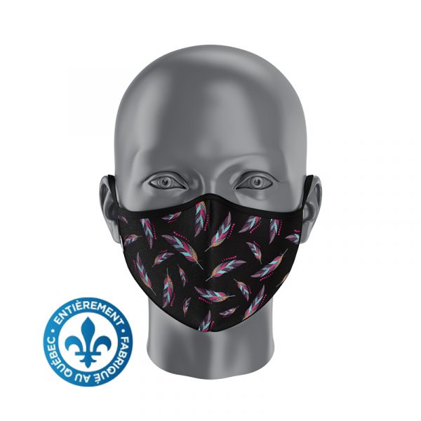 BDP - Masque sans imprime - Plumes