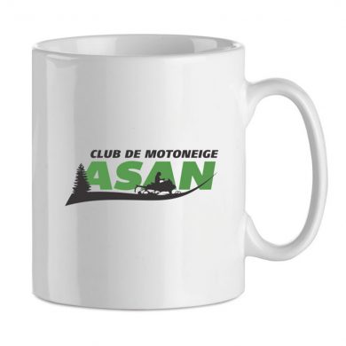 Tasse blanche ASAN - Logo Régulier