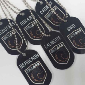 Broderie et trophée des Pastriotes - Médailles